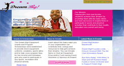 Desktop Screenshot of dream-big.org